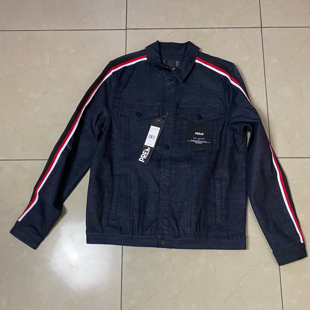 Preme jean jacket size large